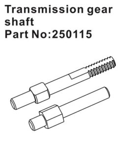 Transmission Gear Shafts #250115 Hobby Plus