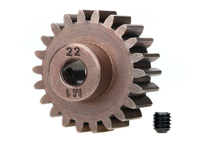 Traxxas Pinion 22T Mod.1 5mm #TRX6495X 1 Traxxas Pinion 22T Mod.1 5mm #TRX6495X