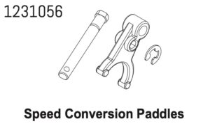 Absima 2-Speed Shaft & E-Clip Set CR4.4 #1231056