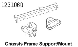Absima Frame Rail Mount CR4.4 #1231060