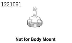 Absima Nut for Body Mount CR4.4 #1231061
