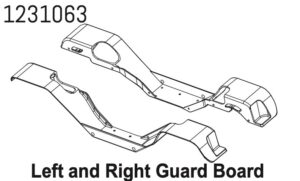 Absima Side Frames (l/r) CR4.4 #1231063