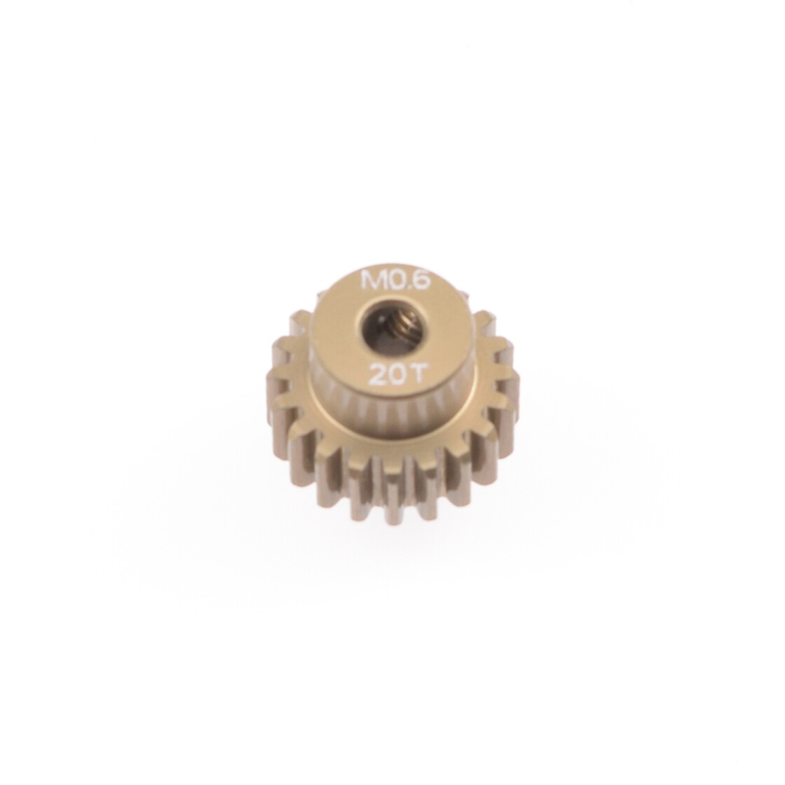 Ruddog Pinion Mod 0.6 20T Alu #RP-0651 1 Ruddog Pinion Mod 0.6 20T Alu #RP-0651