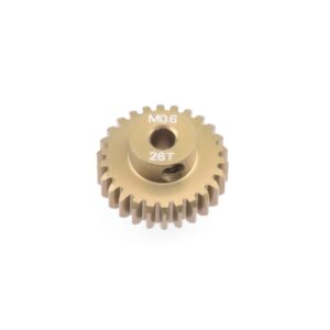 Ruddog Pinion Mod 0.6 26T Alu #RP-0657