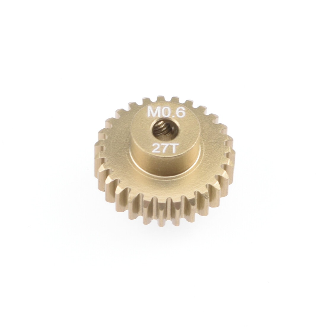 Ruddog Ritzel Mod 0,6 27T Alu #RP-0658 1 Ruddog Pinion Mod 0.6 27T Alu #RP-0658