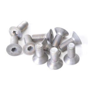 Screw FH M3x8mm Alloy (10) #U4235 Schumacher