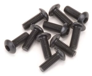 Screw BH M3x8mm HD (10) #U7104 Schumacher