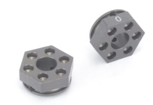 Wheel Hex 6mm (0) Alloy (2) #U7398 Schumacher