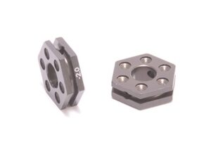 Wheel Hex 4mm (-2) Alloy (2) #U8619 Schumacher