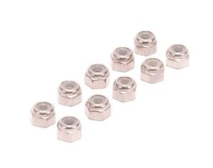 Nut M2.6 Nyloc (10) #U9205 Schumacher