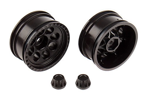 Wheels CR12 Tioga Black (2) #41085 Team Associated