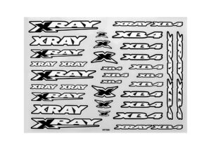 Xray Sticker For Body XB4 White #397380