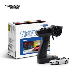 1/76 C71 Turbo Racing RC Car White #C71-WH