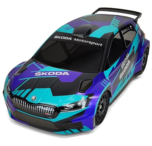 Bittydesign ŠKODA Fabia RS Rally2 1/10 190mm Body (0.8mm) #BDRX-190FRS2