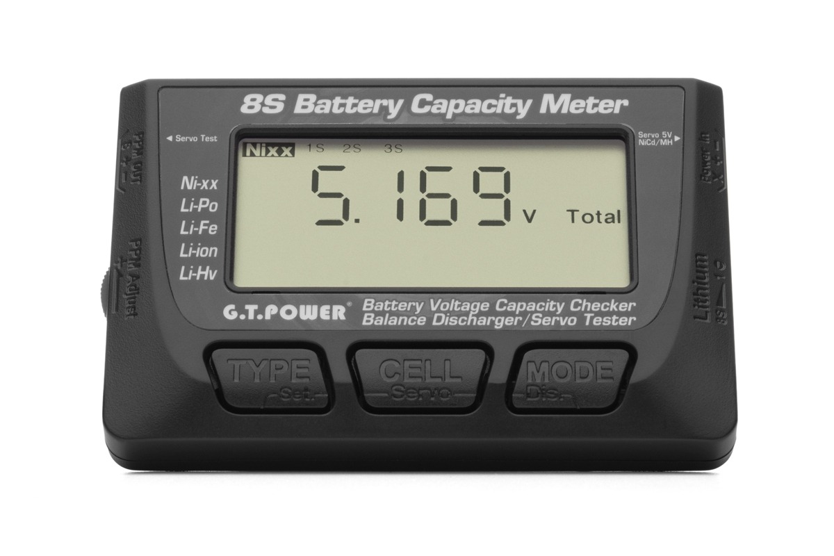 G.T. Power Voltage Checkers 8S #GT0108 1 G.T. Power Voltage Checkers 8S #GT0108