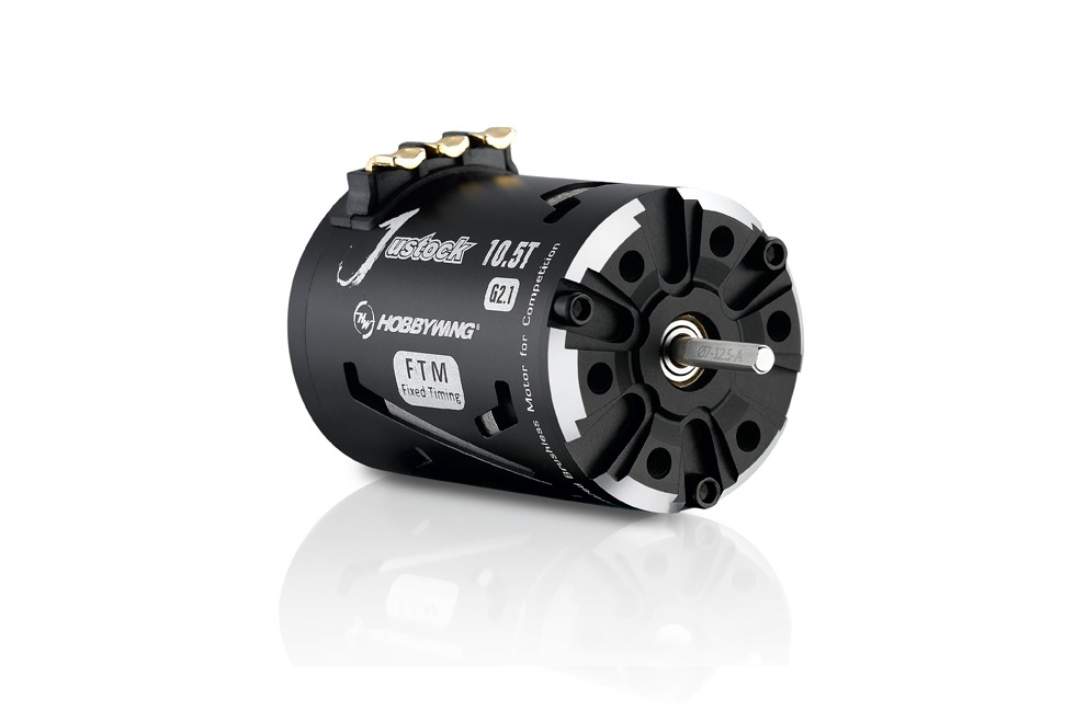 Hobbywing JuStock G2.1 10.5T Harjadeta Sensoriga Mootor 1 Hobbywing JuStock G2.1 10.5T Brushless Sensored Motor