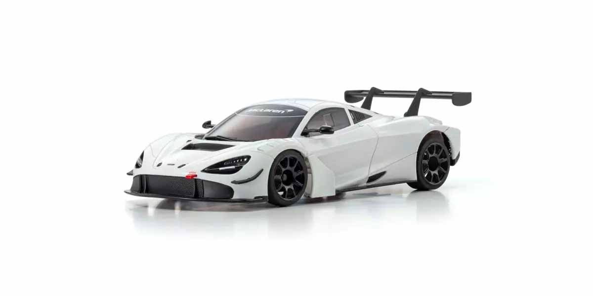 Kyosho Mini-Z RWD MR-04 McLaren 720S GT3 RTR RC Car White #32364W