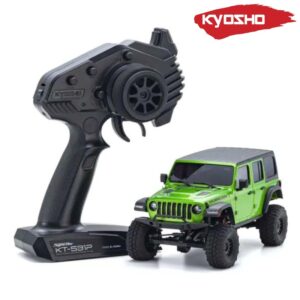 Kyosho Mini-Z 4X4 MX-01 Jeep Wrangler Unlimited Rubicon RTR RC Auto #32536GR