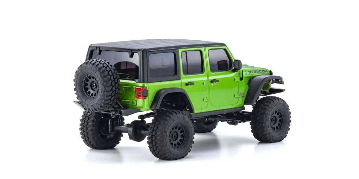 Kyosho Mini-Z 4X4 MX-01 Jeep Wrangler Unlimited Rubicon RTR RC Car #32536GR