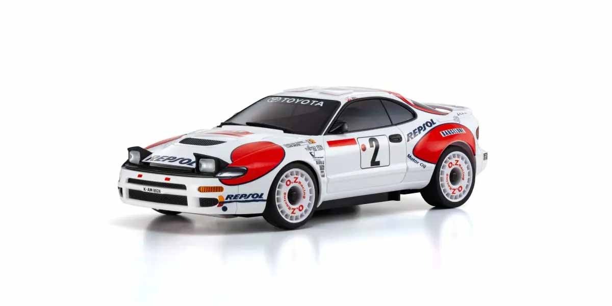 Kyosho Mini-Z AWD Toyota Celica 4WD No.2 WRC 1992 RTR RC car #32654CS