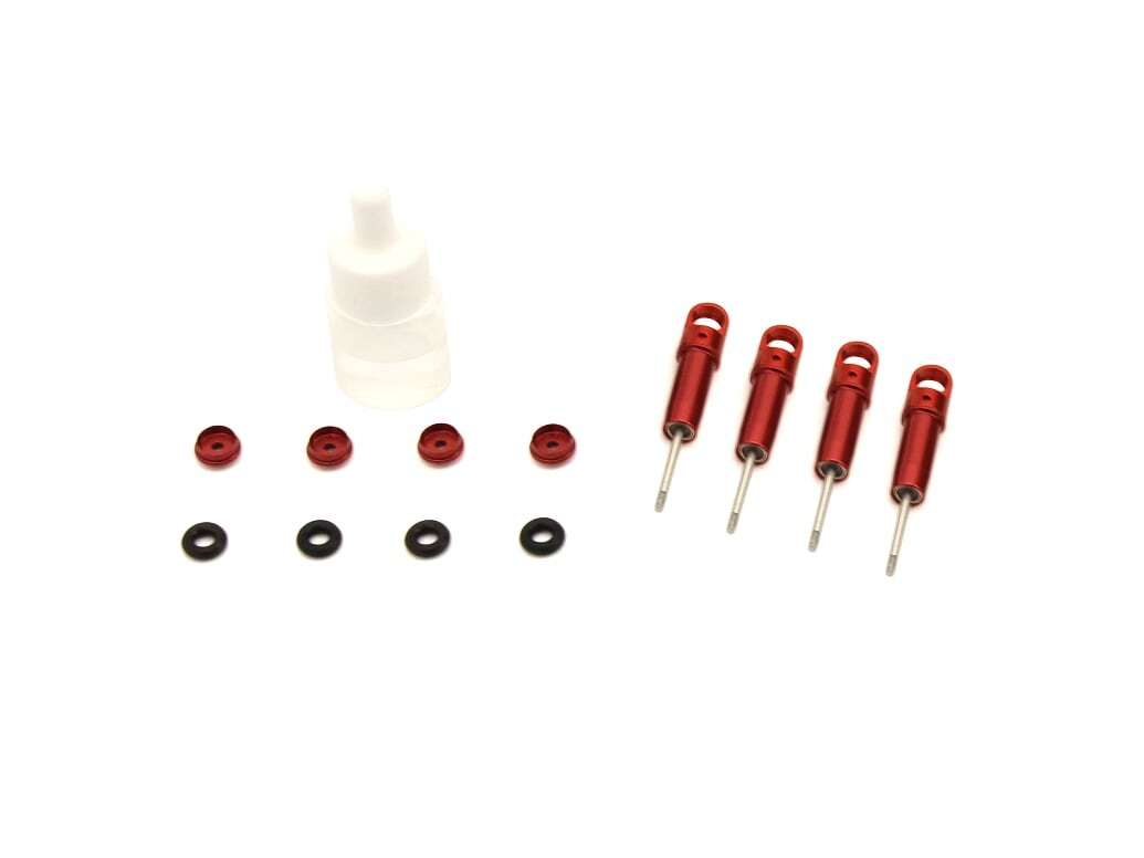 Kyosho Aluminium Oil Shock Set Mini-Z 4X4 MX01 (4) #MXW003R 1 Kyosho Aluminium Oil Shock Set Mini-Z 4X4 MX01 (4) #MXW003R