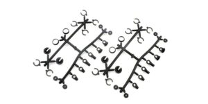 Kyosho Damper Plastic Parts & O-Ring Set TC Fazer 2.0 #FA554-1