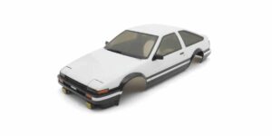 Kyosho Body Set Toyota Sprinter Trueno AE86 Fazer FZD2 #FAB615WH