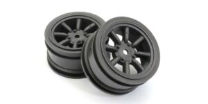Kyosho Wheel M8S Watanabe Black Metallic (2) #FAH706BK