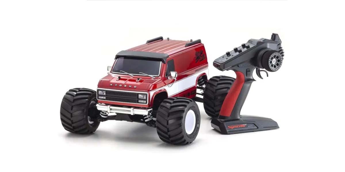 Kyosho Fazer FZ02-L - MadVan VE 4WD Punane - 1:10 RTR 2 Kyosho Fazer FZ02-L - MadVan VE 4WD Punane - 1:10 RTR