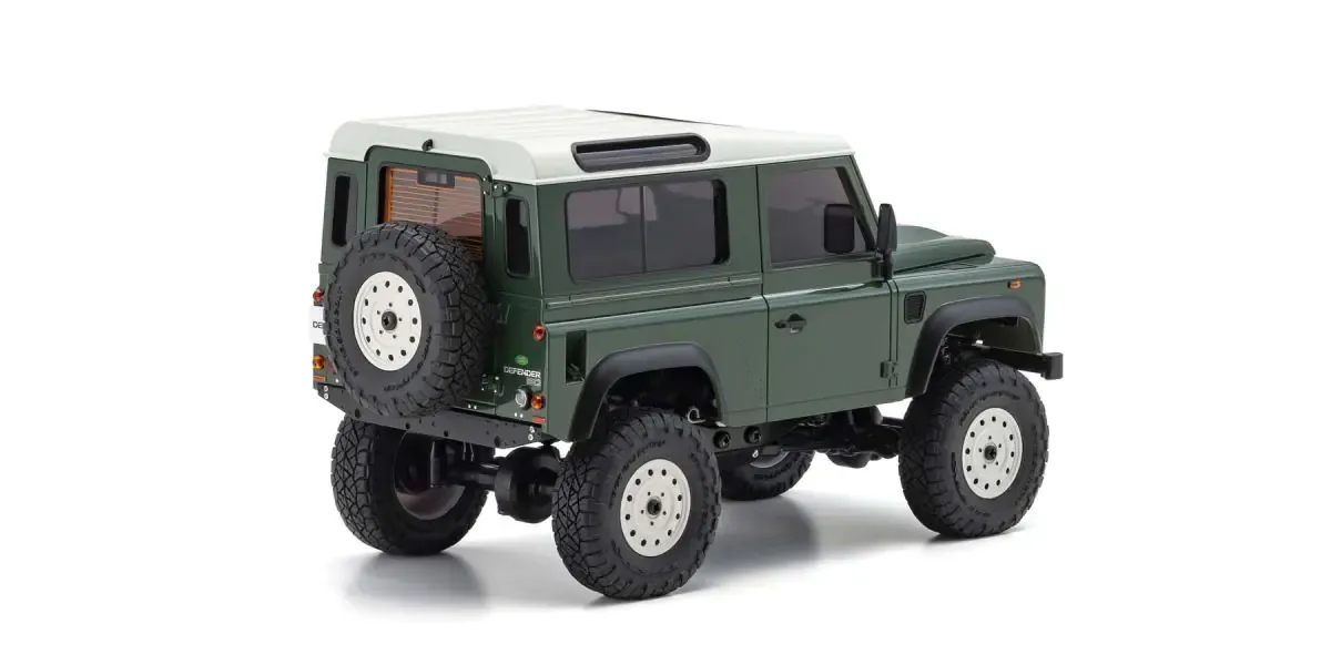 Kyosho Mini-Z 4x4 Land Rover Defender 90 Coniston Green RTR 1:24 RC Crawler** 2 Kyosho Mini-Z 4x4 Land Rover Defender 90 Coniston Green RTR 1:24 RC Crawler**