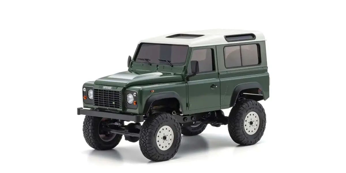 Kyosho Mini-Z 4x4 Land Rover Defender 90 Coniston Green RTR 1:24 RC Crawler** 3 Kyosho Mini-Z 4x4 Land Rover Defender 90 Coniston Green RTR 1:24 RC Crawler**