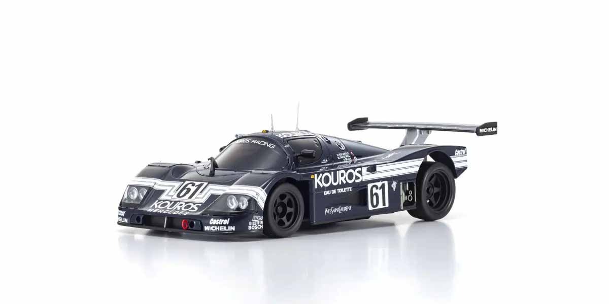 Kyosho Mini-Z RWD MR-04 Sauber Mercedes C9 LM 1987 Kyosho Mini-Z RWD MR-04 Sauber Mercedes C9 No.61 LM 1988 Readyset - 32362KR 4 Kyosho Mini-Z RWD MR-04 Sauber Mercedes C9 No.61 LM 1988 Readyset - 32362KR