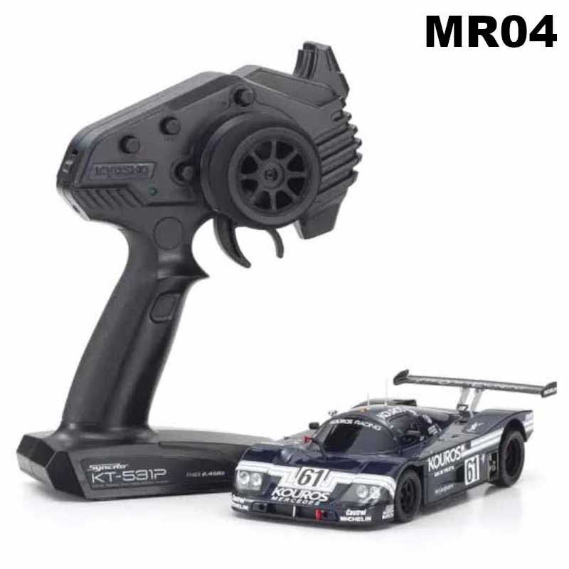 Kyosho Mini-Z RWD MR-04 Sauber Mercedes C9 LM 1987 Kyosho Mini-Z RWD MR-04 Sauber Mercedes C9 No.61 LM 1988 Readyset - 32362KR 2 Kyosho Mini-Z RWD MR-04 Sauber Mercedes C9 LM 1987 Nr.61 RTR RC Car