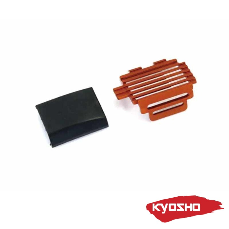 Kyosho Motor Heatsink Orange Alu Mini-Z AWD #MDW027B 1 Kyosho Motor Heatsink Orange Alu Mini-Z AWD #MDW027B