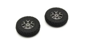 Kyosho Pre-Glued Tires (2) Suzuki Jimny Mini-Z 4X4 MX01 Heavy Weight #MXTH002HW