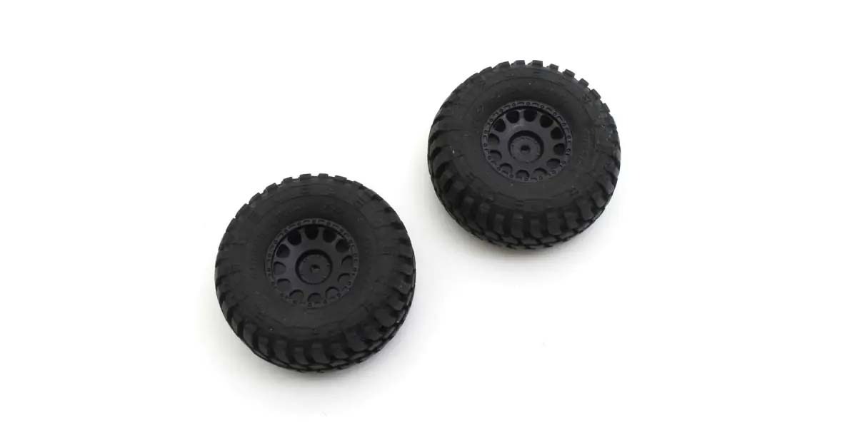 Kyosho Pre-Glued Tires (2) Interco Tyres Mini-Z 4X4 MX01 #MXTH003B