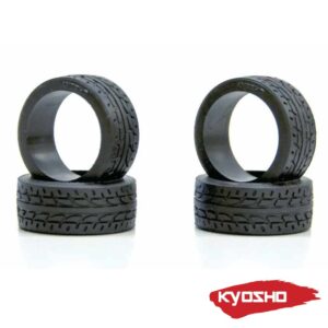 Kyosho Mini-Z Racing Radial Tyres 30 Shore Narrow (4) #MZW37-30