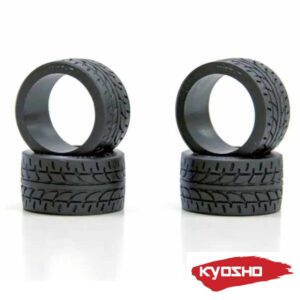 Kyosho Mini-Z Racing Radial Tyres 20 Shore Wide (4) #MZW38-20B