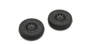 Kyosho Pre-Glued Tires (2) Toyota 4Runner Mini-Z 4X4 MX01 Heavy Weight #MXTH001HWB