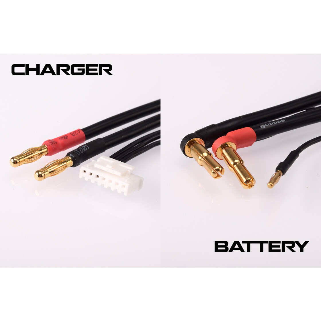 Ruddog 2S Charging Lead 60cm (4/5mm,2mm)(4mm,7PIN-PQ) #RP-0214 2 Ruddog 2S Charging Lead 60cm (4/5mm,2mm)(4mm,7PIN-PQ) #RP-0214
