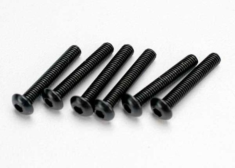Kruvid BH M3x18mm Kuulpeaga (6) Hex - Traxxas TRX2583 1 Screws BH M3x18mm Button Head (6) Hex - Traxxas TRX2583