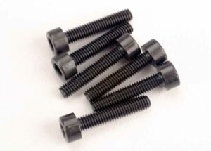 Screws CH M3x15mm Cap Head (6) Hex - Traxxas TRX2586