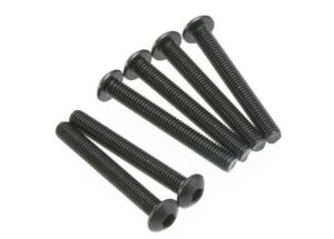 Screws M3x23mm Button Head (6 pcs) - Traxxas, #TRX2591