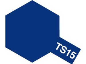 Tamiya TS-15 Blue Spray Color Plastic Models #85015