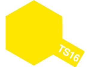 Tamiya TS-16 Yellow Spray Color Plastic Models #85016