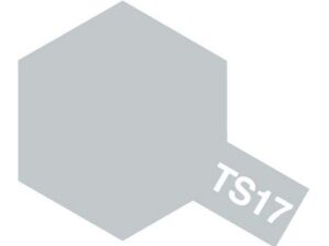 Tamiya TS-17 Gloss Aluminium Spray Color Plastic Models #85017