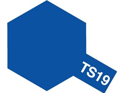 Tamiya TS-19 Metallic Blue Spray Color Plastic Models #85019 1 Tamiya TS-19 Metallic Blue Spray Color Plastic Models #85019