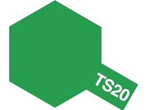 Tamiya TS-20 Metallic Green Spray Color Plastic Models #85020