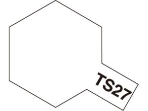 Tamiya TS-27 Matt White Spray Color Plastic Models #85027