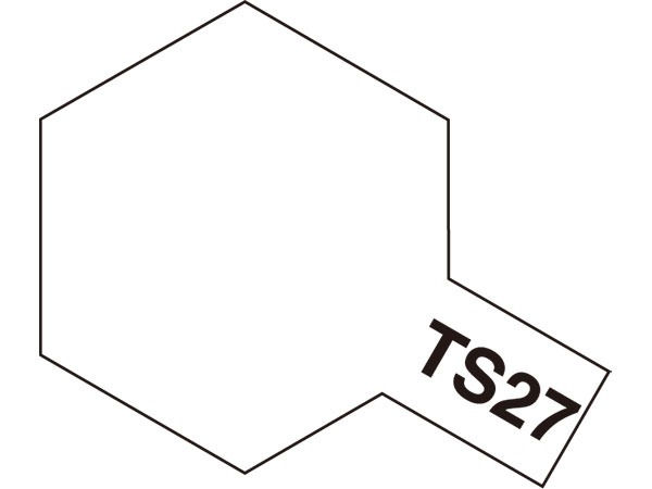 Tamiya TS-27 Matt White Spray Color Plastic Models #85027 1 Tamiya TS-27 Matt White Spray Color Plastic Models #85027
